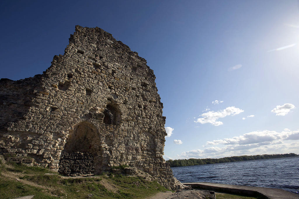 Koknese on the river