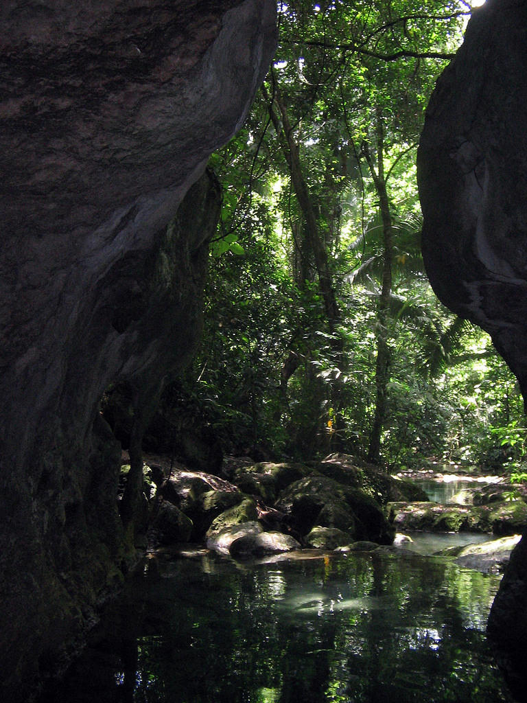 Cave exit