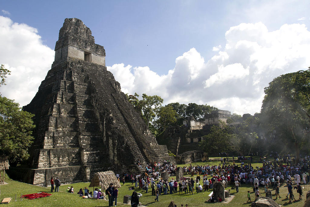 Temple I and plaza