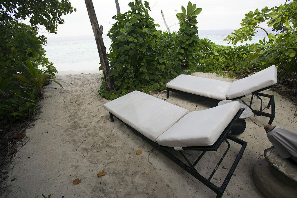 Private beach access
