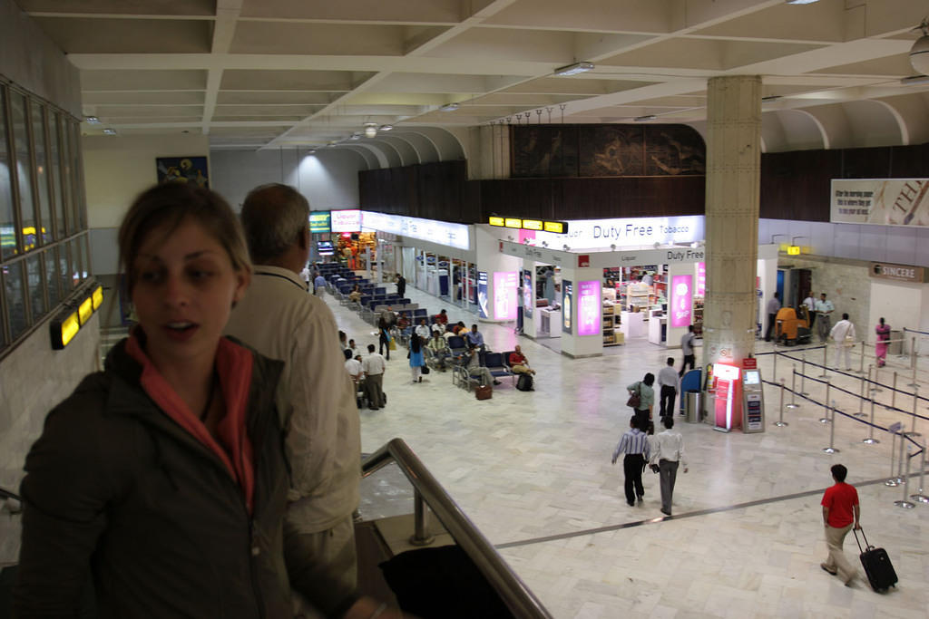 Another shot of Delhi airport.