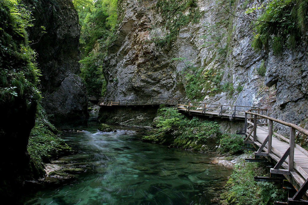 Vintgar Gorge, Lake Bled, Slovenia