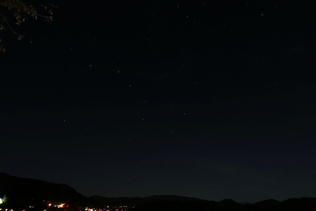 Big Dipper over Lake Bled