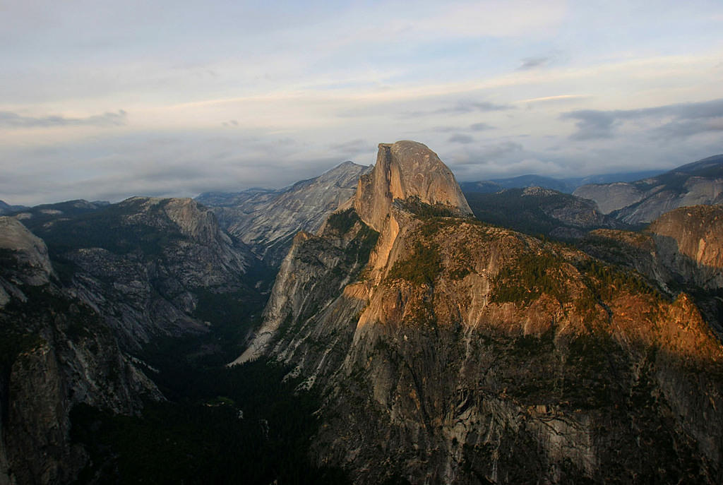 HDR Sunset, Glacier Point