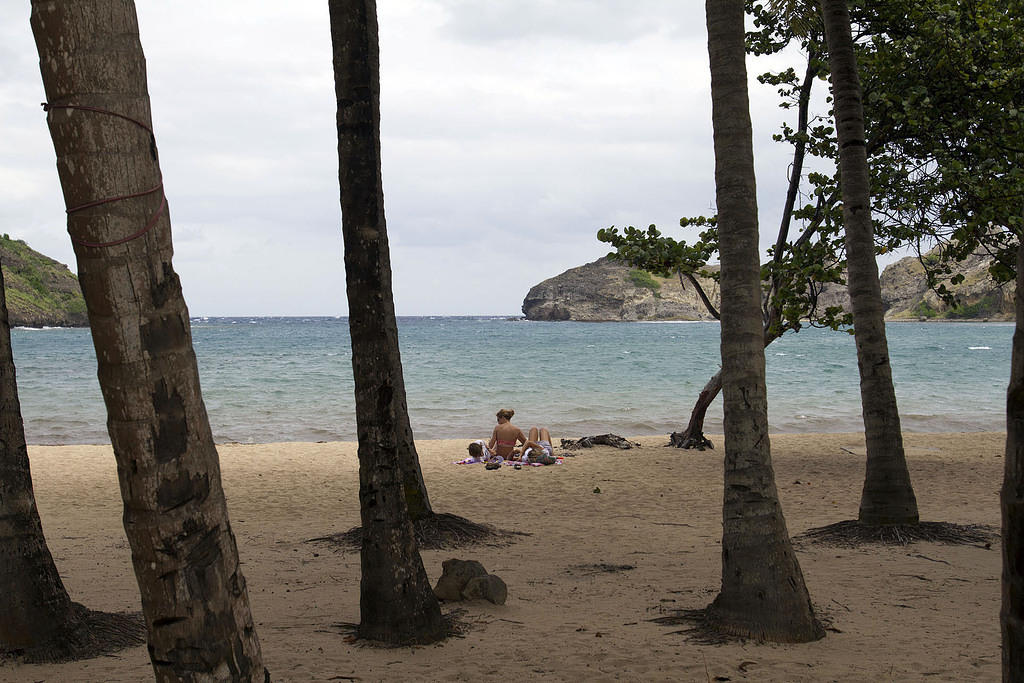 Pont Pierre beach, Les Saintes