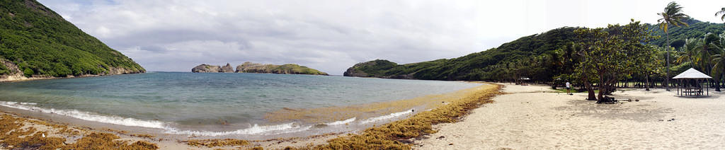 Pont Pierre beach panorama