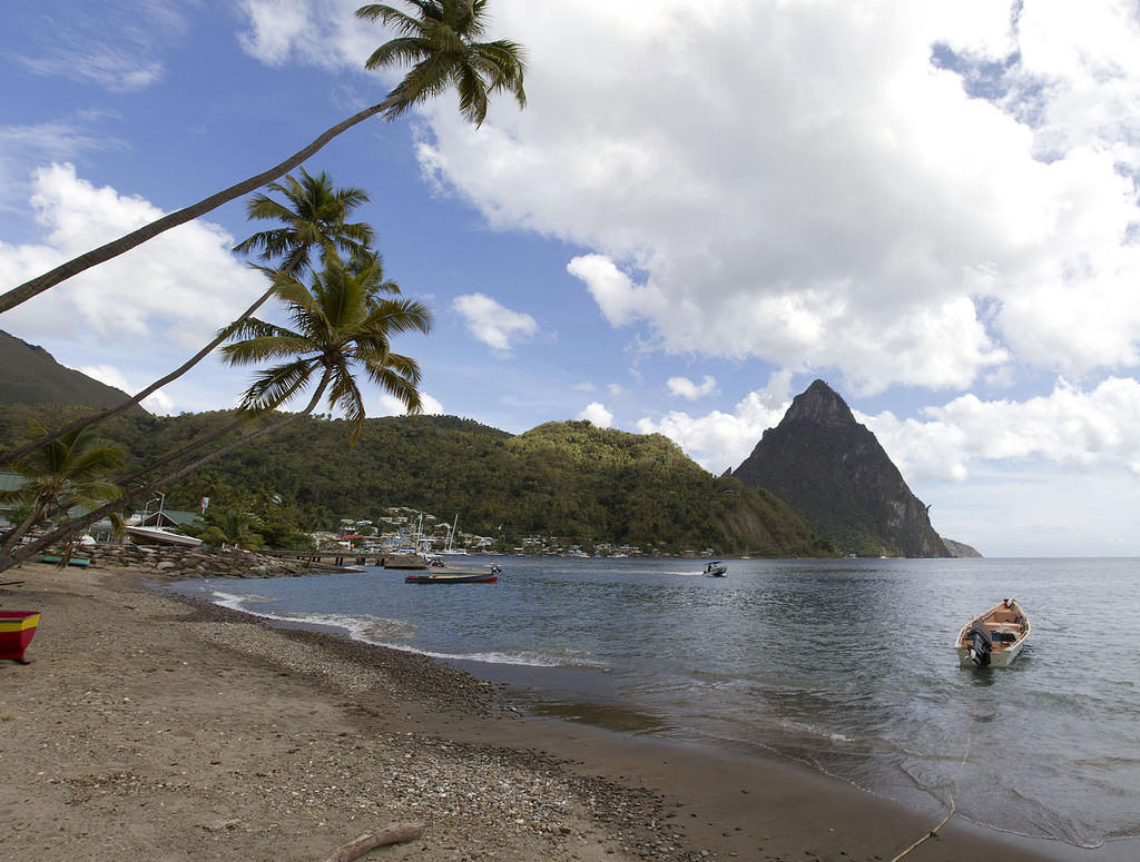 Anse des Pitons