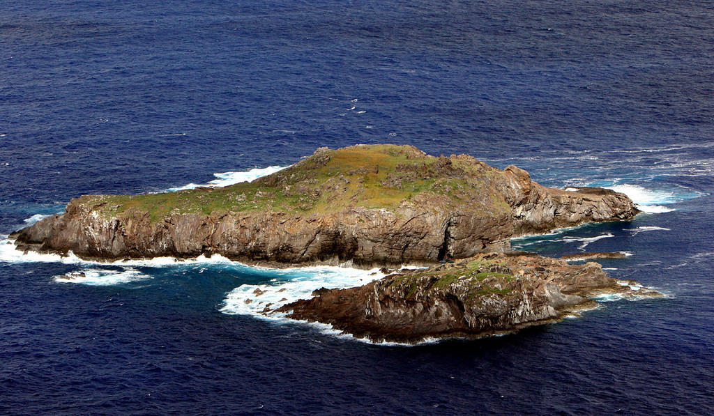 Motu Nui, location of the annual Birdman challenge.