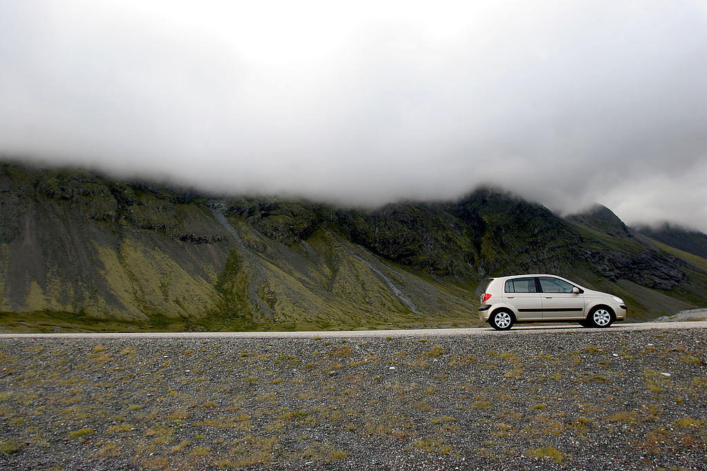 Gertie, our car.  