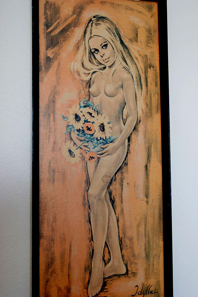 Authentic Icelandic art at Hotel Arny guest house on Heimaey Island