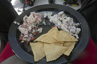 Lobster and mackerel ceviche