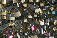 Lover's bridge, Paris