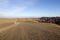 Road into the canyon