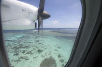 Maldives from the air