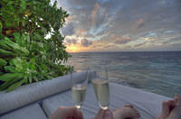 Sunset from our bungalow