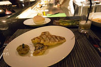 Grilled rock cod
