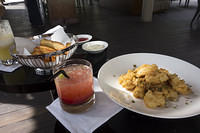Truffle fries and calamari