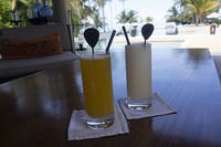Trinity and piña colada