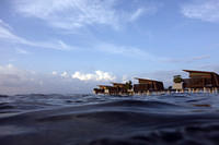 Another bungalows from the water