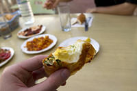 Egg empanada thing