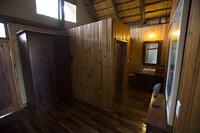 Lion camp bathroom