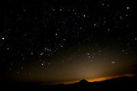 The Jordanian sky, Wadi Rum