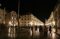 Orlando's Column on the Stradun (Placa)