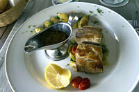 Mahi mahi at Cafe de Paris, in Marigot, Saint Martin