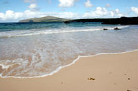 Pink sand beach at Ovahe