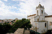 Atop the castle ruins in Tavira