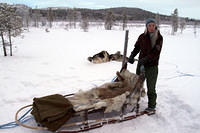 Demonstrating how to drive a sled