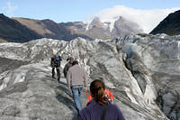 Vatnajökull from Skaftafell National Park