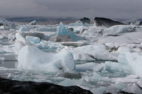 I love that blue ice in the background