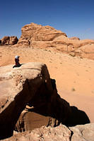 A small rock arch