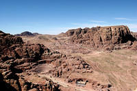 Aerial shot of the amphitheater, from the High point of Sacrifice