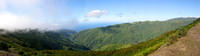 A panorama among the clouds