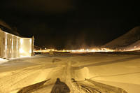 View of Longyearbyen from The House