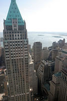 Statue of Liberty and Stock Exchange